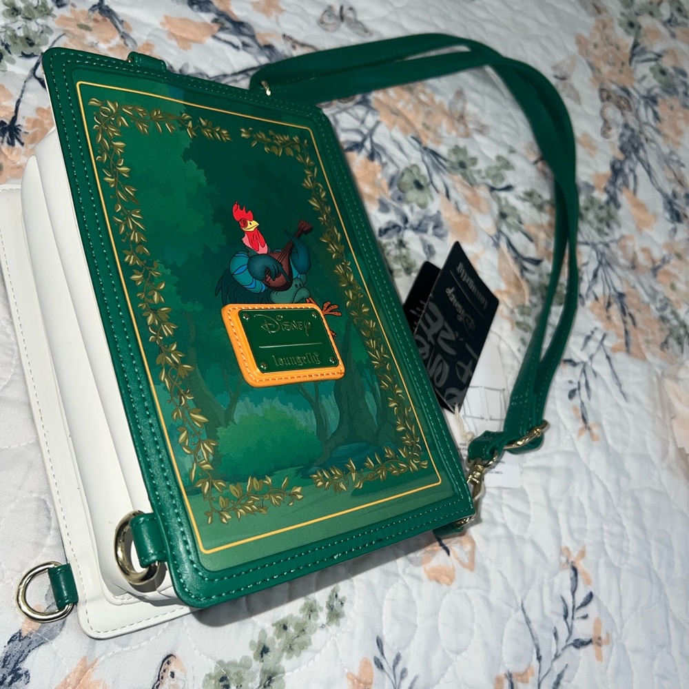 Loungefly Robin Hood Book Crossbody Bag - Picture 14 of 14